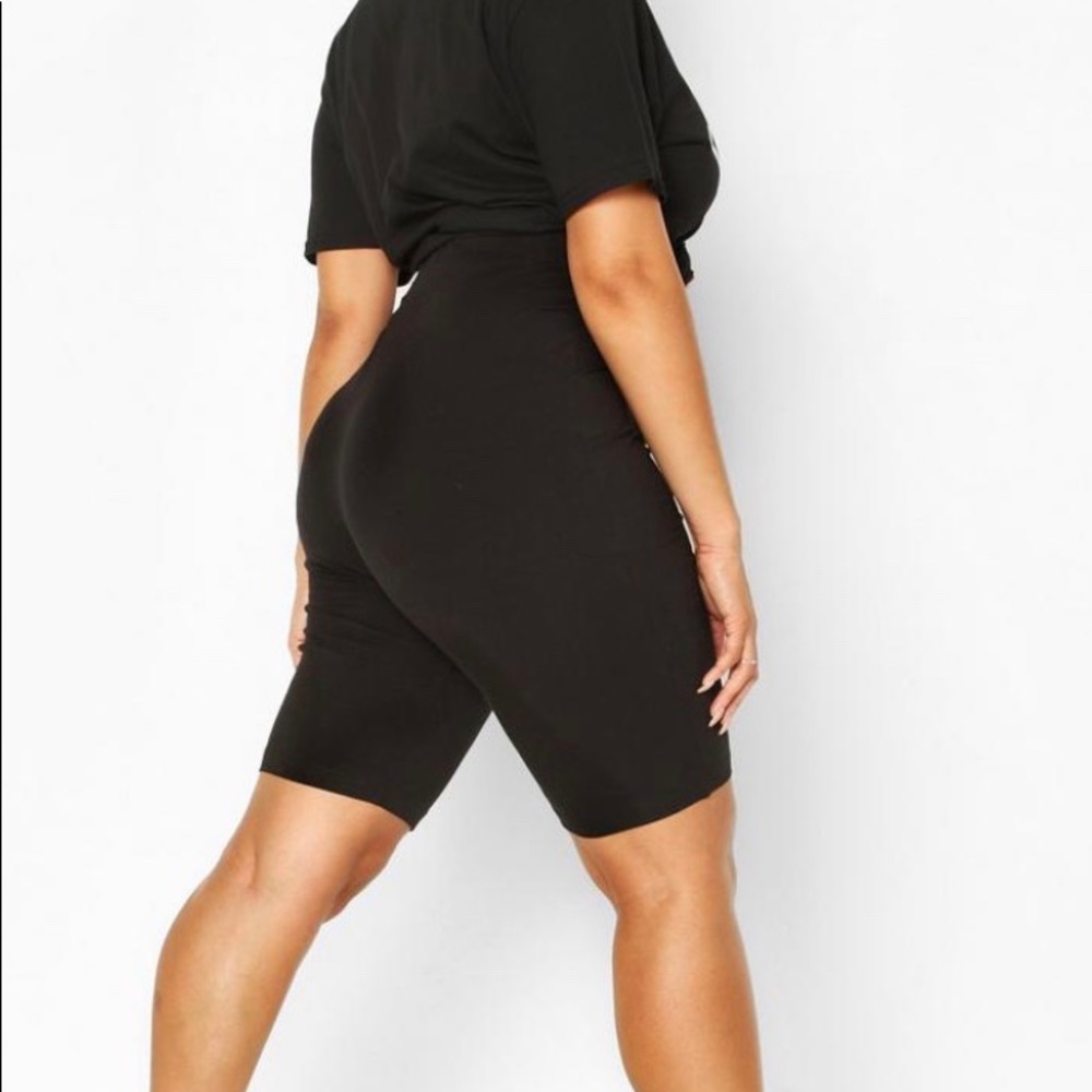 Plus biker shorts